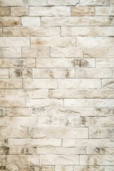 Cream and white brick wall texture background