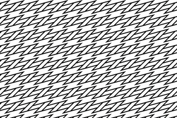 Abstract vector seamless pattern and swatches oriental line texture on white background wallpaper geometric diagonal fabric waves set of design elements	
