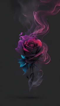"Enigmatic Ebon Charm: Iconic Black Rose Picture for Adobe Stock - A Captivating Floral Masterpiece!"