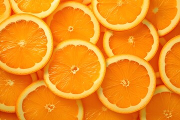 sliced orange background