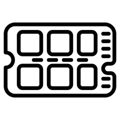  Nvme outline icon