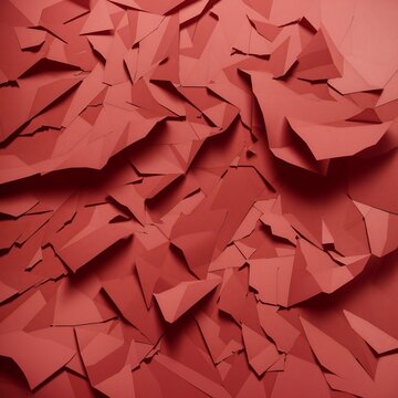Texture of crumpled brown/red paper