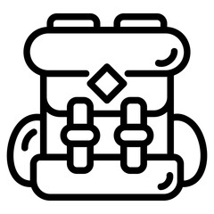  Bag outline icon