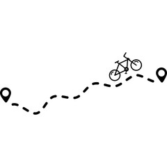 Bike Travel Route