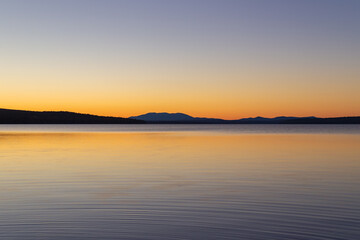 Sunset Over Moosehead Lake Maine