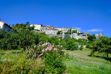 village de chomérac médiéval Ardèche france