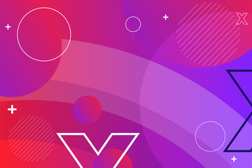 Abstract Colorful geometric background Liquid color background design Fluid shapes composition..