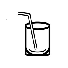 glass of juice icon