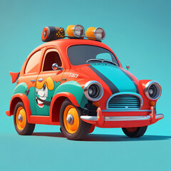 Cartoon Car Face Look  Fictional Characters