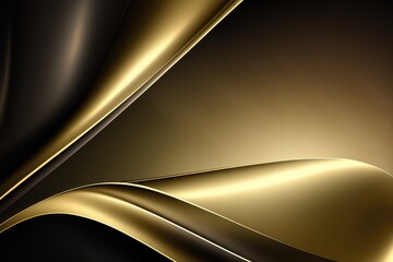 luxurious and abstract golden texture wallpaper add a royal touch generative ai