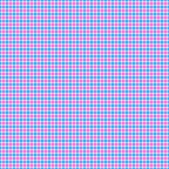 Pink and Blue Gingham Pattern Plaid seamless pattern. Vector illustration. Pink and blue colors. that is seamless and repeats