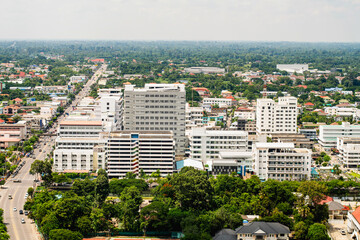 tall buildings villages trees sky beautiful nature