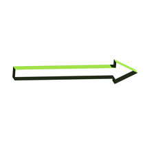 3D Arrow realistic design