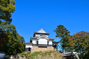 Fototapeta premium 備中松山城 天守閣