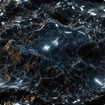 Photorealistic obsidian texture for background