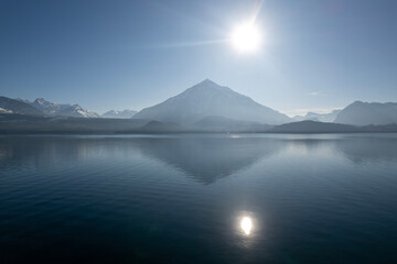 lake in mountains