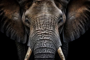 Zelfklevend Fotobehang Elephant Portrait © Fatih