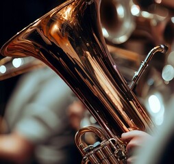Obraz na płótnie Canvas close up of a saxophone