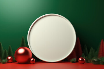 Product Display, Merry Christmas Background