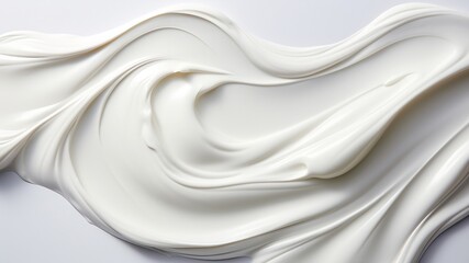 Essence of beauty in this photo featuring moisturizing creams' textured smears