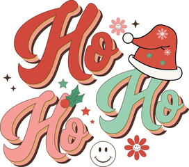 Retro Christmas Sublimation Design Bundle
