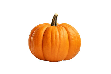 Obraz premium Pumpkin on transparent background, ripe, fresh vegetable - Generative AI