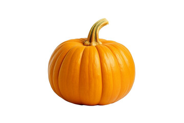 Pumpkin on transparent background, ripe, fresh vegetable - Generative AI