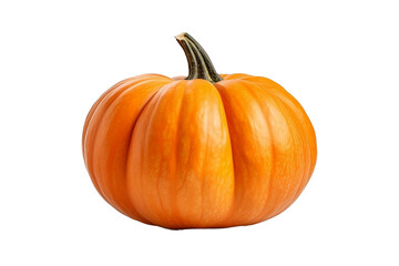 Obraz premium Pumpkin on transparent background, ripe, fresh vegetable - Generative AI