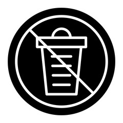 No Littering Icon