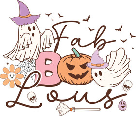 Retro Halloween Sublimation Bundle
