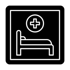 Hospital Sign Icon