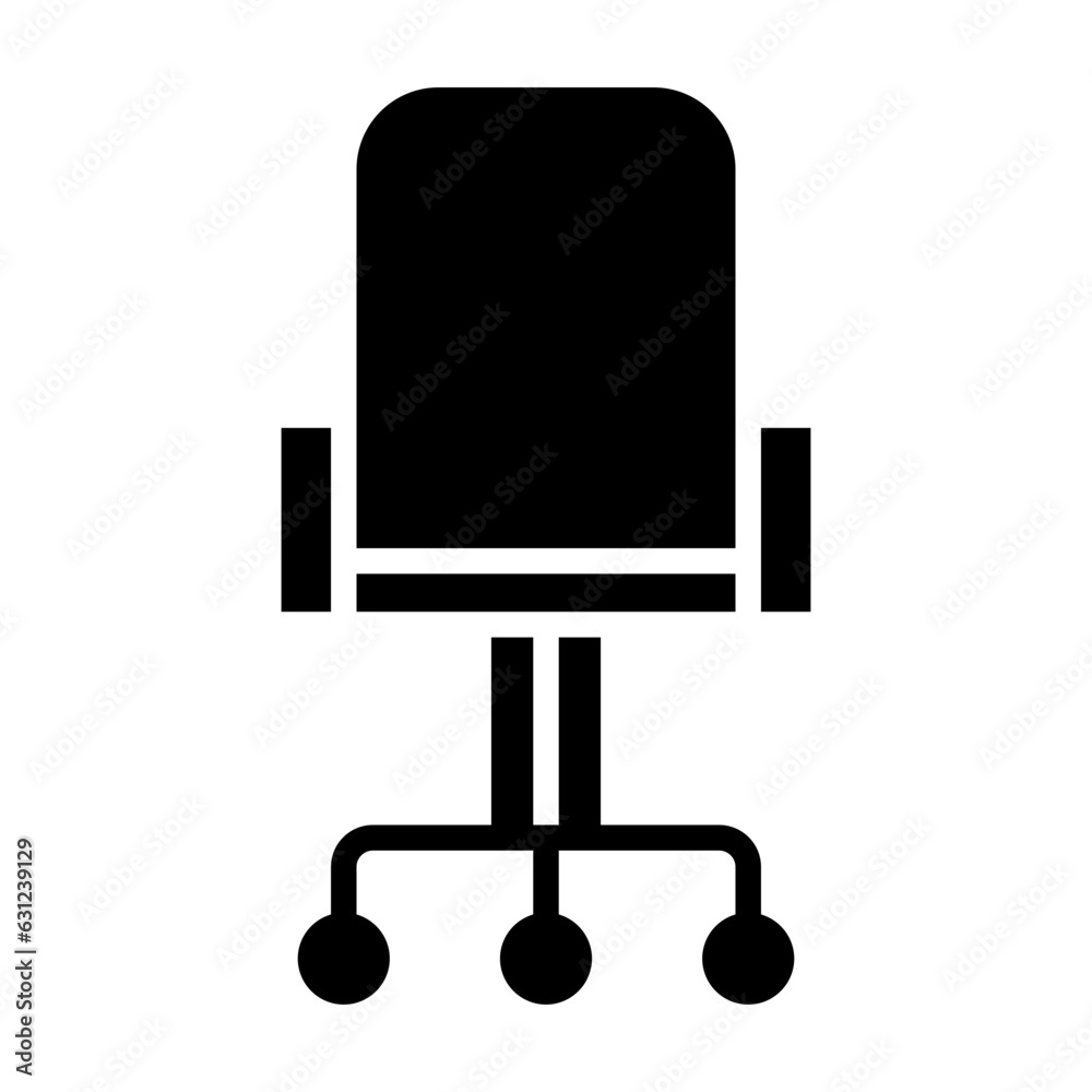 Canvas Prints chair icon