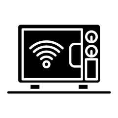 Smart Microwave Icon