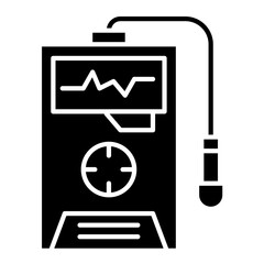 Obraz premium Radiation Detector Icon