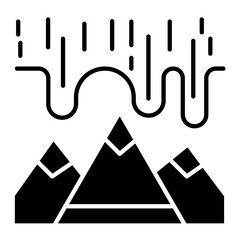 Aurora Borealis Icon