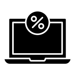 Laptop Sale Icon