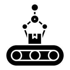 Conveyor Robot Icon