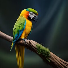 blue and gold macaw