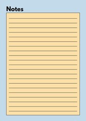 Obraz premium Your Colourful Notes