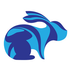 logo design rabbit company brand