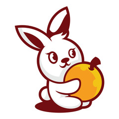 rabbit bunny logo design free download