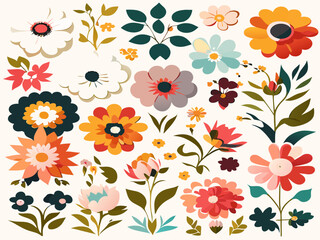 Blossom Brilliance: Mesmerizing Flower Vectors for Designers