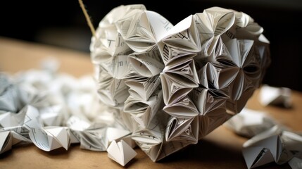 paper_love - a picture that symbolically depicts the theme of Love