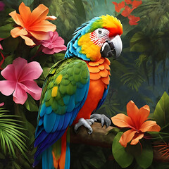 Obraz premium Bird photo generated by AI