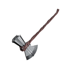 Stormbreaker the thunder axe of thor isolated