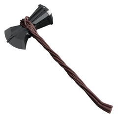 Stormbreaker the thunder axe of thor isolated