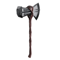 Stormbreaker the thunder axe of thor isolated