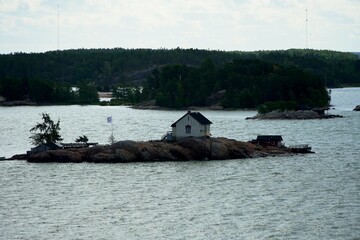 Views from a Ferry, in Finland Travelling