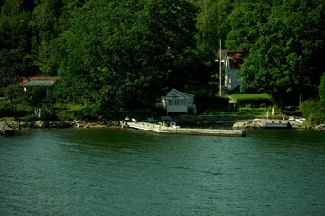 Views from a Ferry, in Finland Travelling