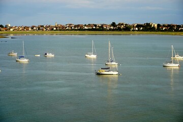 Harwich Port and ship views from Ferry Crossing